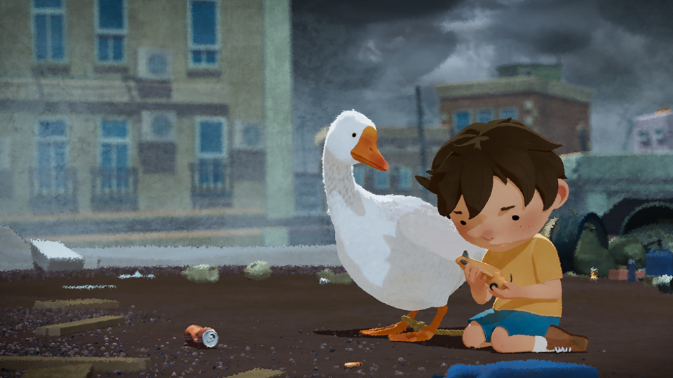 The Child and the Goose