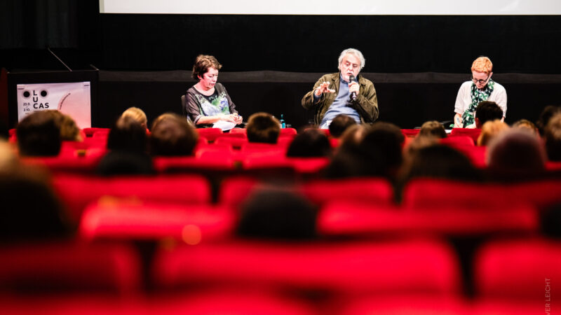 Paneldiskussion bei LUCAS ©Oliver Leicht | Quelle: DFF