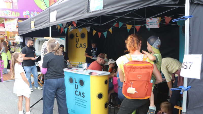 LUCAS #48 beim Museumsuferfest | Quelle: DFF LUCAS #48 beim Museumsuferfest | Quelle: DFF