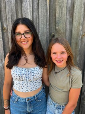 Zahara Laukemann und Chyara Rüger | Quelle: DFF